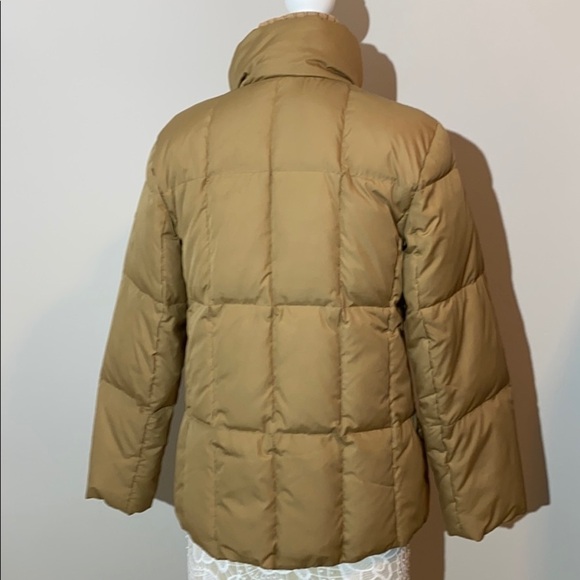 Esprit Puffer Brown coat jacket light tan M puffer - Picture 8 of 16